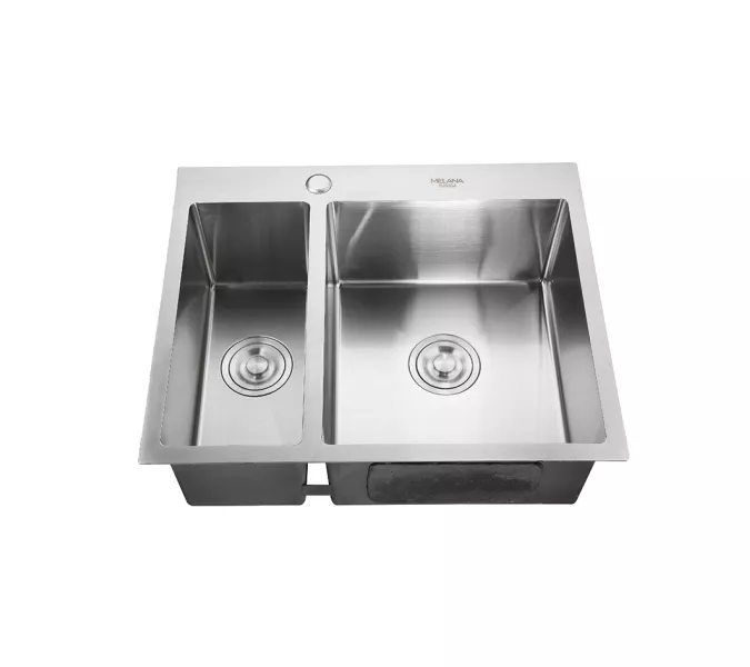 Мойка H6151S MELANA ProfLine 3,0/200 САТИН врезная  с коландером