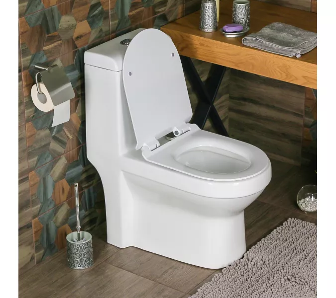 Унитаз-моноблок MELANA MLN-2806D/2012D, изображение 2