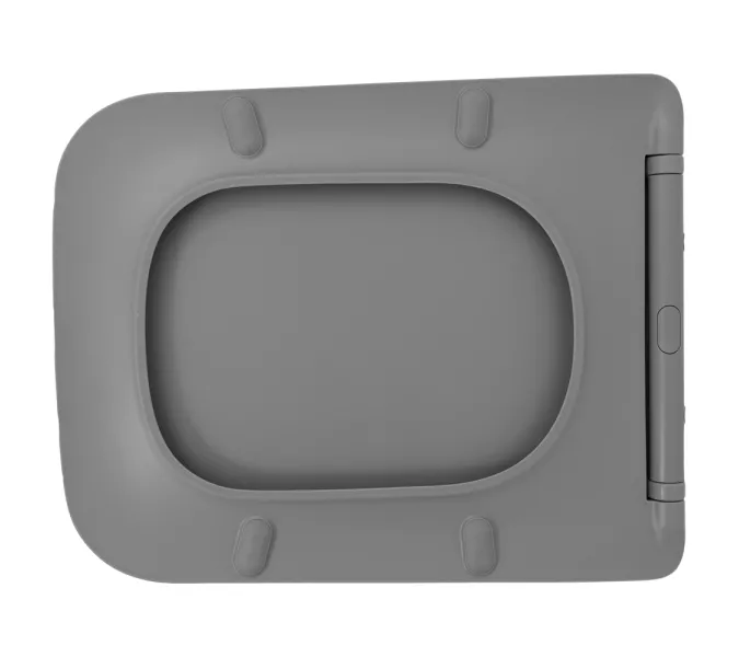 Унитаз-компакт MELANA MLN-310306MG матовый серый, Выбрать цвет: Серый, изображение 15