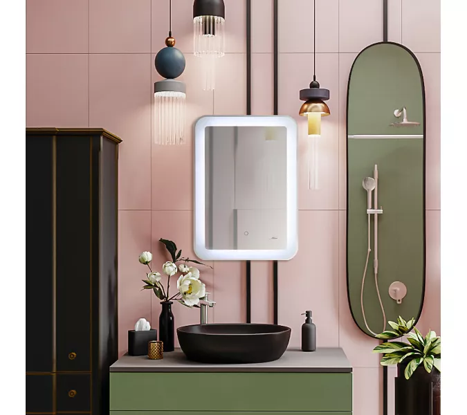 Зеркало с LED-подсветкой MELANA-5070 50х70см