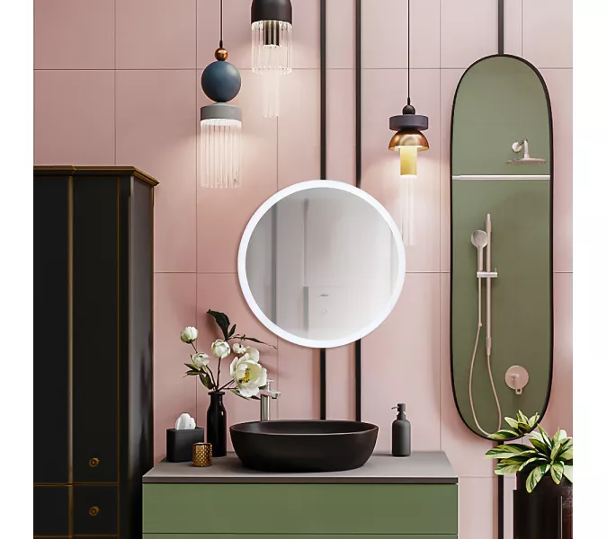 Зеркало с LED-подсветкой MELANA-600 (MLN-LED048)