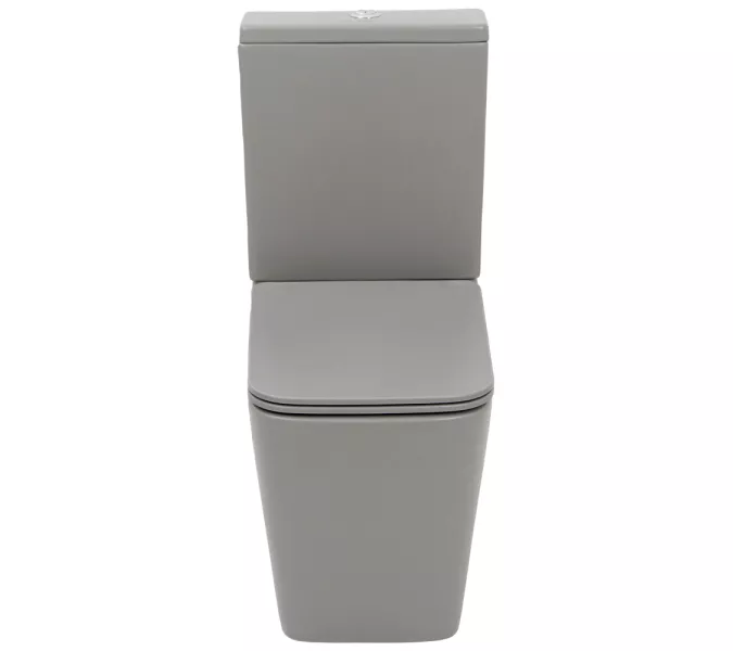 Унитаз-компакт MELANA MLN-310306MG матовый серый, Выбрать цвет: Серый, изображение 2