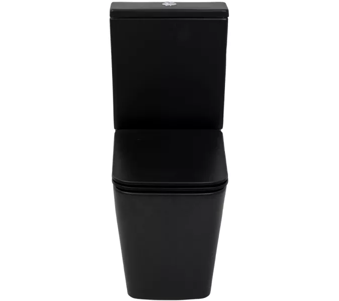 Унитаз-компакт MELANA MLN-310306MB матовый черный, Выбрать цвет: Черный, изображение 3