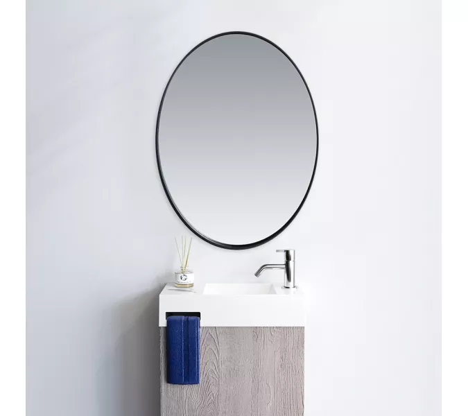 Зеркало интерьерное MELANA-600 овальное (MLN-M002), изображение 4