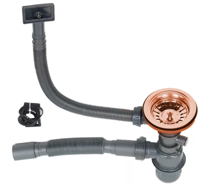 Мойка D6045HC MELANA ProfLine 3,0/220 БРОНЗА врезная, Выбрать цвет: Бронза, изображение 2