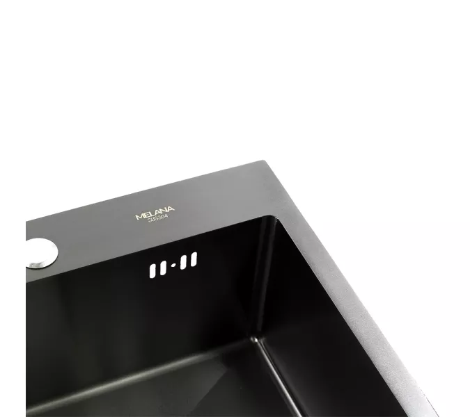 Мойка H5138BF MELANA ProfLine 3,0/200 ГРАФИТ врезная, Выбрать цвет: Графит, изображение 5