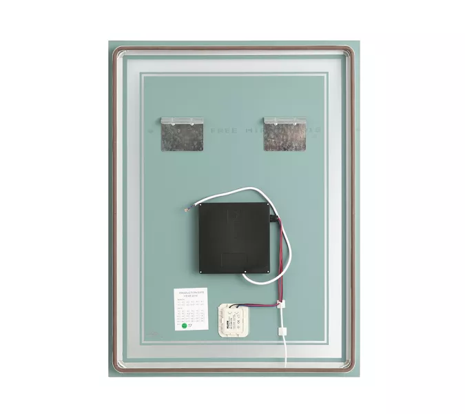 Зеркало с LED-подсветкой MELANA-6080 , 80х60см, изображение 4