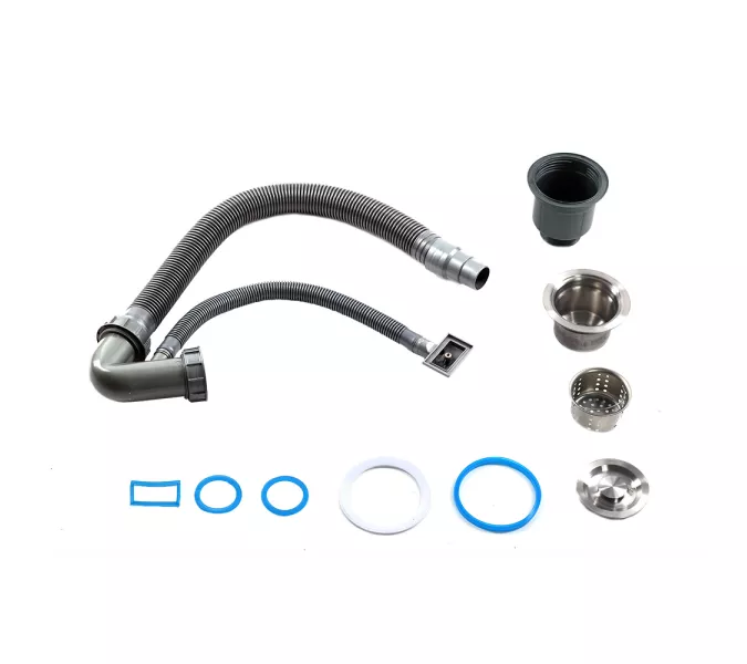 Мойка H4538 MELANA ProfLine 3,0/200 САТИН врезная  с коландером, изображение 5