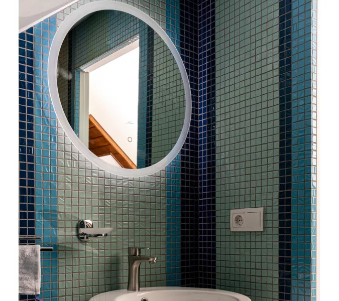 Зеркало с LED-подсветкой MELANA-600 (MLN-LED048), изображение 7