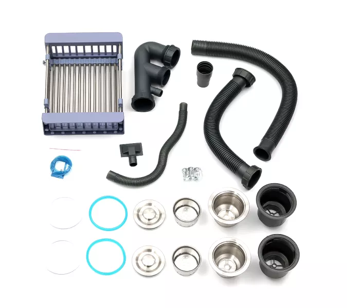 Мойка H57544 MELANA ProfLine 3,0/200 САТИН врезная  с коландером, изображение 11