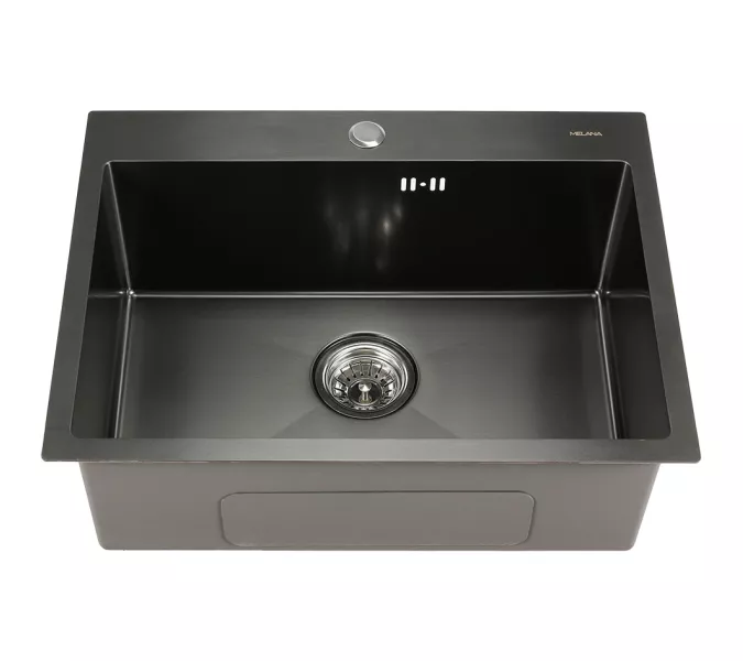 Мойка D6045HB MELANA ProfLine 3,0/220 ГРАФИТ врезная, Выбрать цвет: Графит