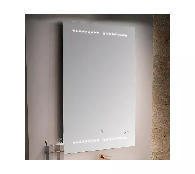 Зеркало с LED-подсветкой MELANA-5070 50х70см, изображение 3