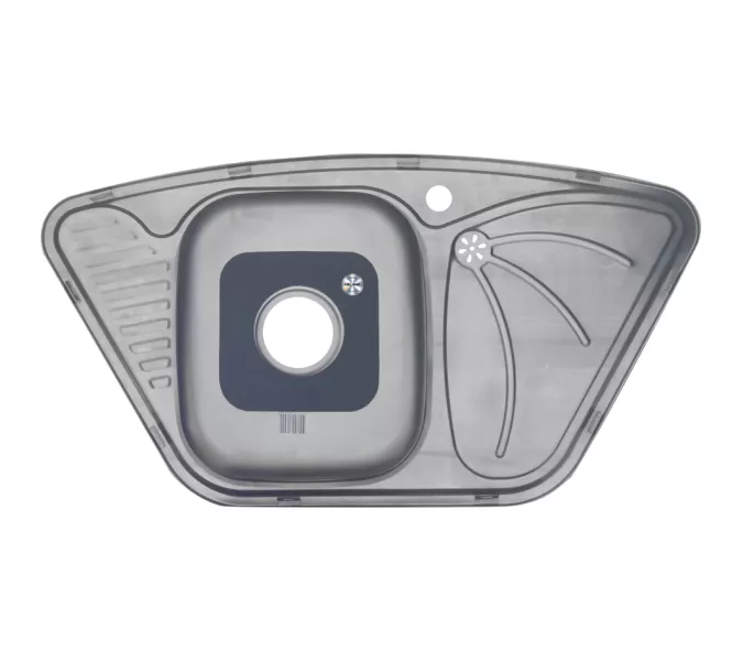 Мойка 9550А MELANA 0,8/180 врезная  с сифоном, изображение 4