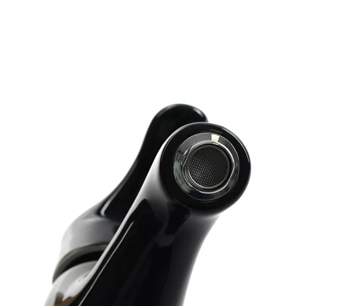 Смеситель д/ум MLN-F-002CBK керамический, однорычажный, черный, Выбрать цвет: Черный, изображение 4