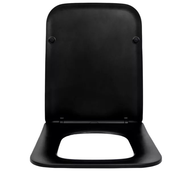 Унитаз-компакт MELANA MLN-310306MB матовый черный, Выбрать цвет: Черный, изображение 9