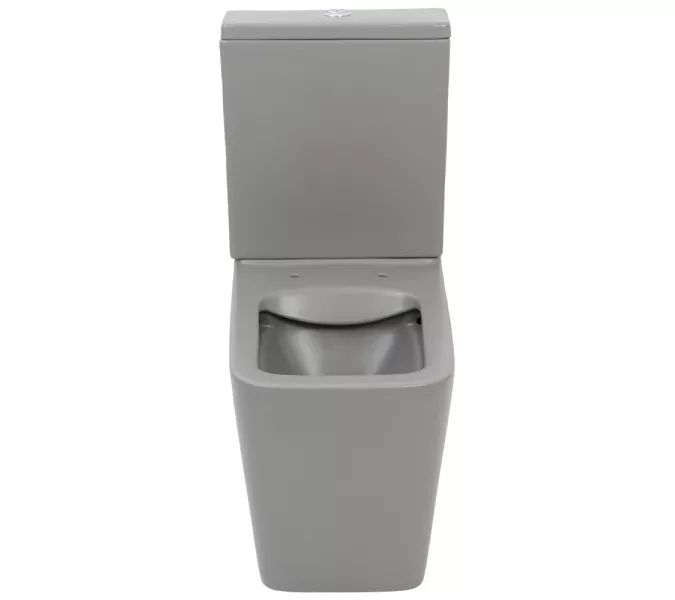 Унитаз-компакт MELANA MLN-310306MG матовый серый, Выбрать цвет: Серый, изображение 6