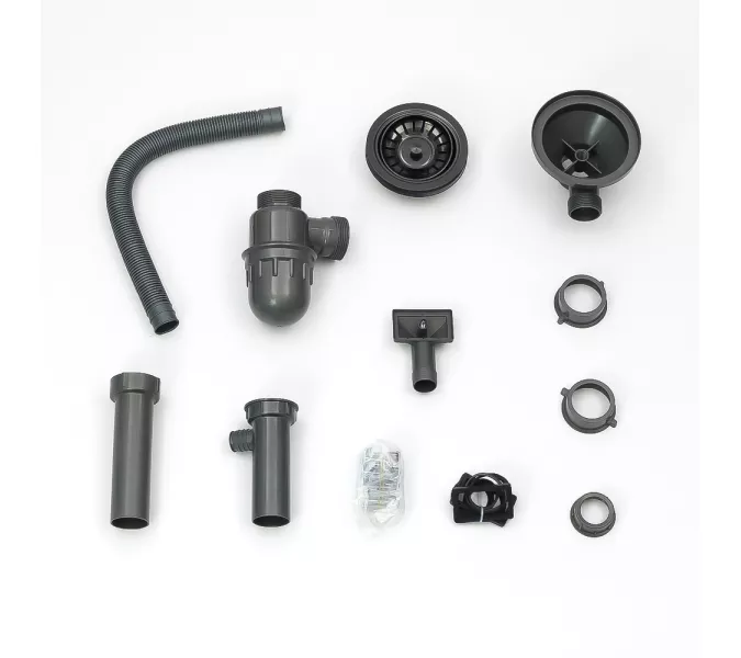 Мойка D5343HB MELANA ProfLine 3,0/220 ГРАФИТ врезная, Выбрать цвет: Графит, изображение 15