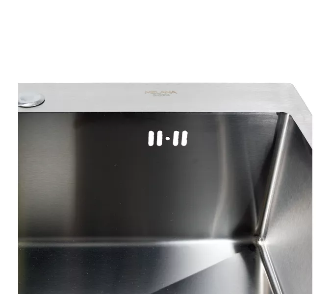 Мойка H6545 MELANA ProfLine 3,0/200 САТИН врезная  с коландером, изображение 9