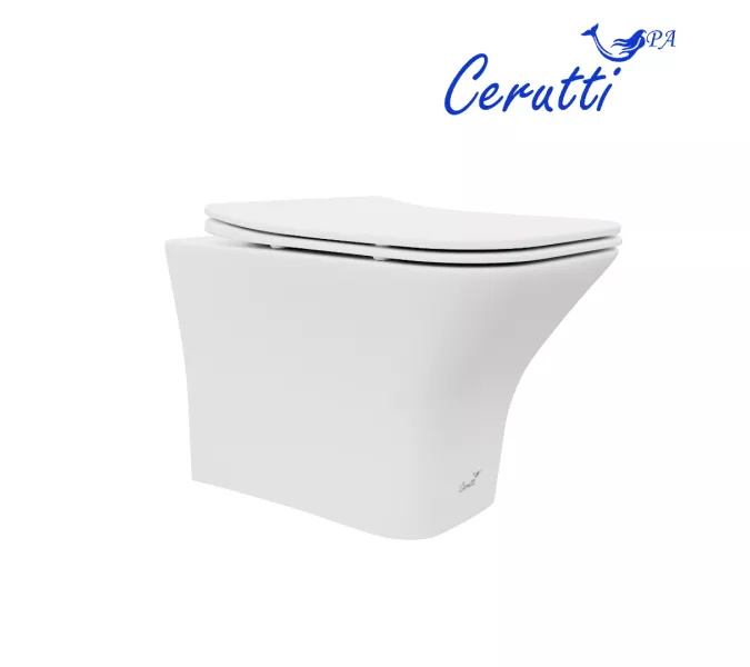 Унитаз Ceruttispa VETTORE Aria MW CT9242 подвесной безободковый белый матовый, изображение 5