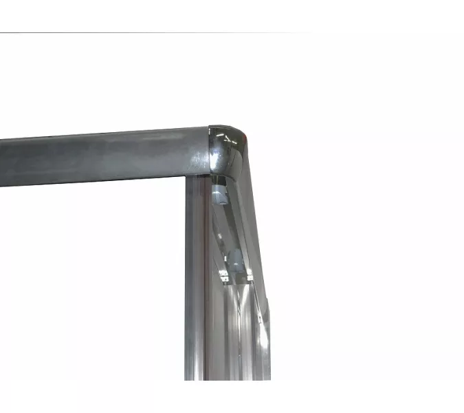 Душевой уголок Quadro QZ71S/QZ81S PARLY с поддоном, тонированное, Цвет стекла: тонированное, Цвет профиля: Хром, Выбрать размер: 100х70, изображение 6