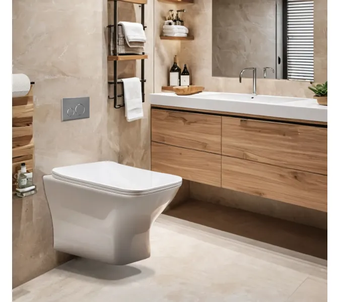 Унитаз Ceruttispa CT10482 ELLEROS Aria UF подвесной безободковый