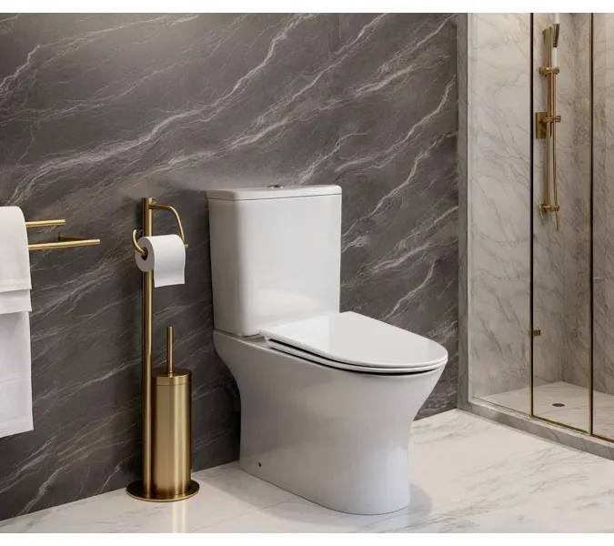 Унитаз Ceruttispa CT7193  BERNINA напольный безободковый, изображение 2