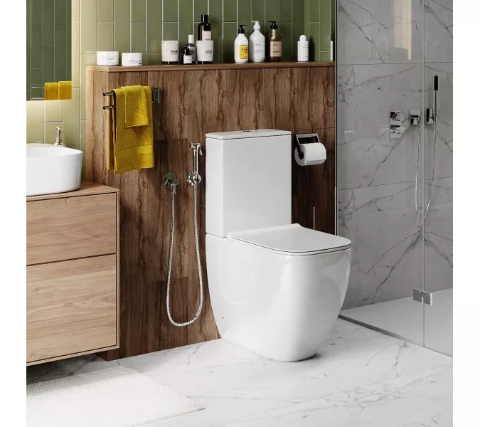 Унитаз Ceruttispa CT8708 CHIKA напольный безободковый высокий