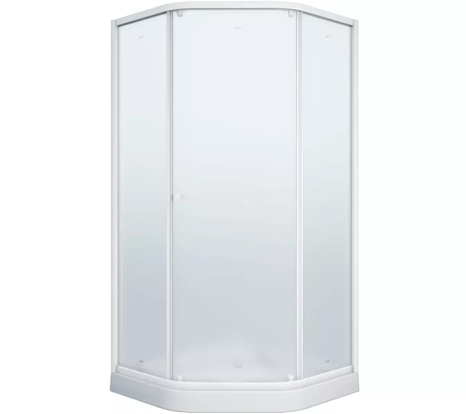 Душевой уголок ZEР91FR  PARLY с поддоном (90х90х197), изображение 4