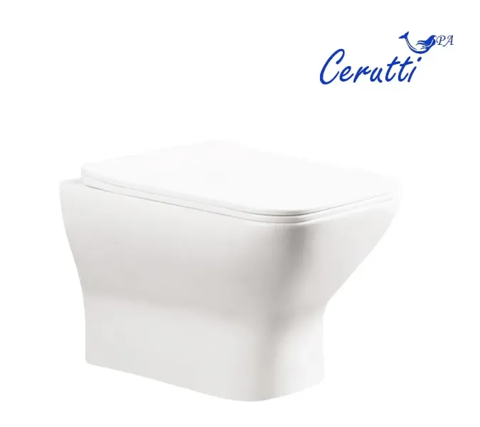 Унитаз Ceruttispa CT10482 ELLEROS Aria UF подвесной безободковый, изображение 3
