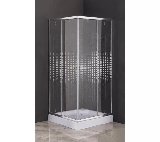 Душевой  уголок ZQ8111  PARLY с поддоном, изображение 2