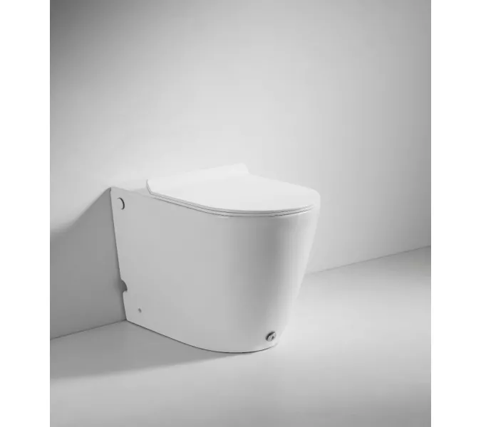 Унитаз  Cerutti SPA CT7264 BARBARIA Pulse приставной с функцией импульсного смыва, изображение 2