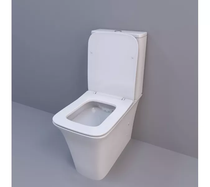 Унитаз Ceruttispa CT7838 ARNO напольный безободковый, изображение 5