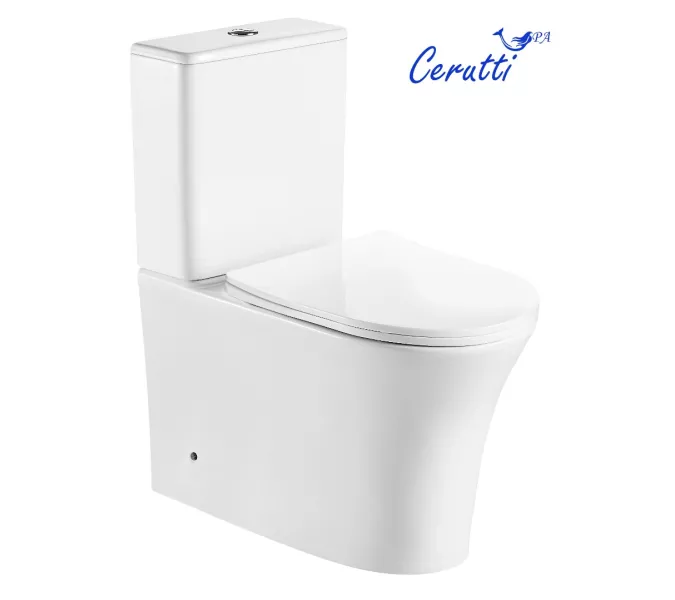 Унитаз Ceruttispa CT7836 ADIGE напольный безободковый, изображение 3