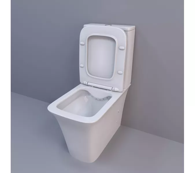 Унитаз Ceruttispa CT7838 ARNO напольный безободковый, изображение 6