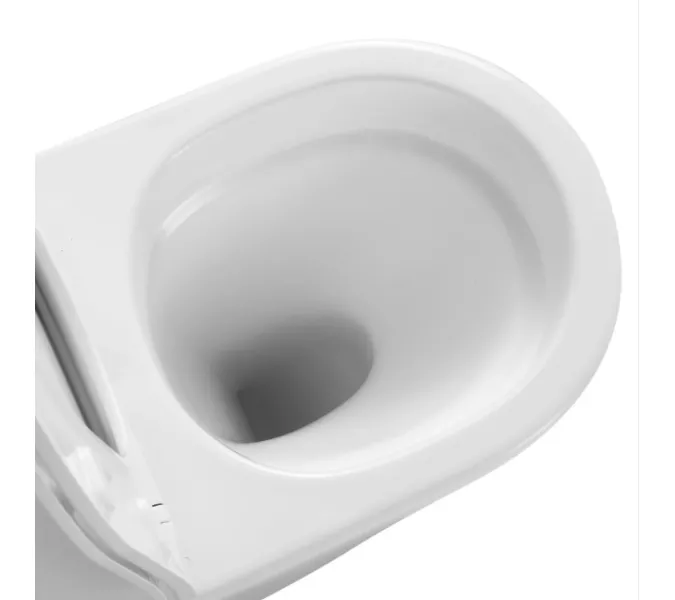 Унитаз Ceruttispa  SANTA Aria CT9666  подвесной безободковый широкий, изображение 4