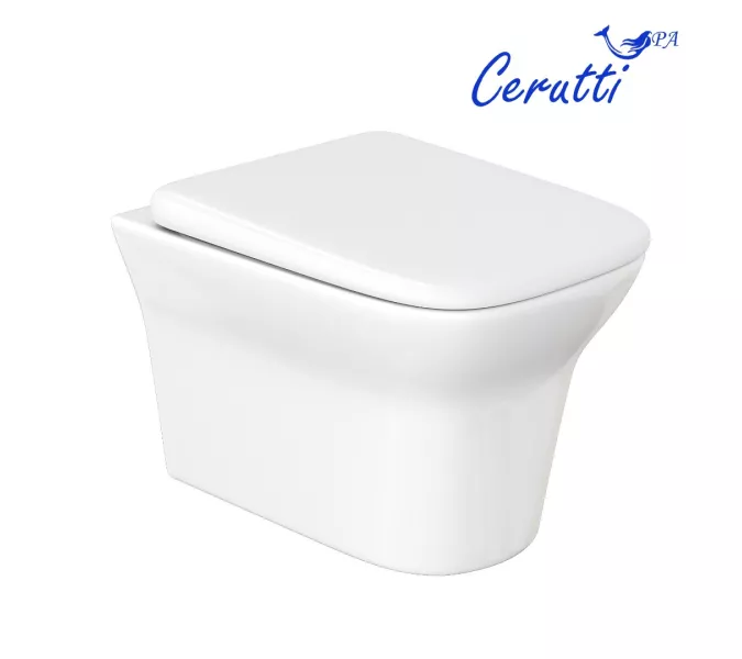 Унитаз Ceruttispa CT8780 AMI Aria подвесной безободковый, изображение 4
