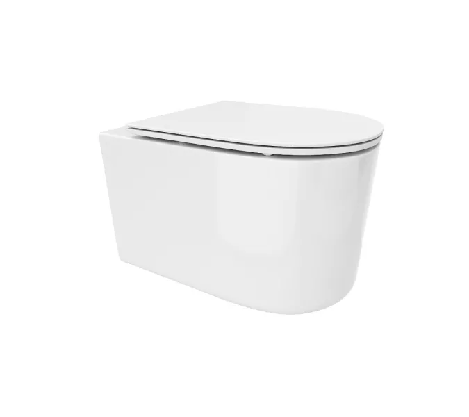 Унитаз Ceruttispa TANARO Aria MW CT9236  подвесной безободковый белый матовый, изображение 5