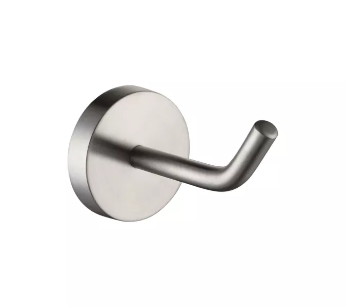 Крючок одинарный MELANA сатин хром MLN-866008