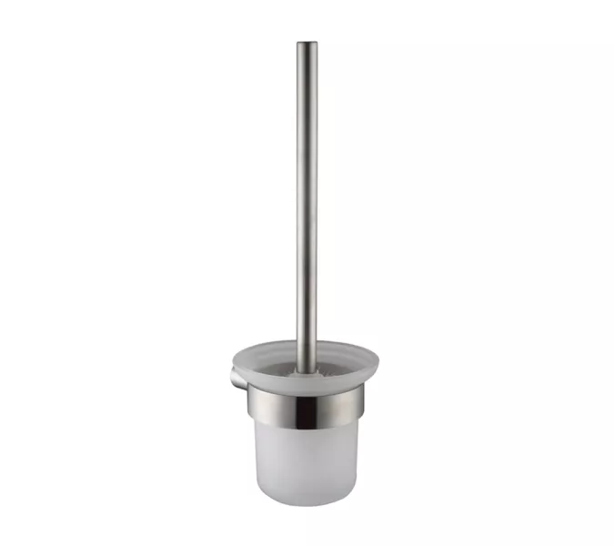 Ершик для унитаза подвесной MELANA сатин хром MLN-865006