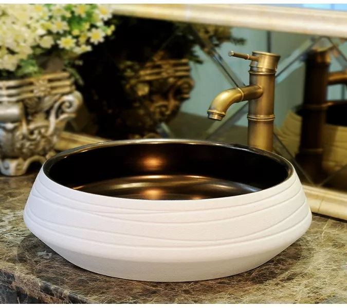 Раковина накладная круглая CeramaLux NC J2094