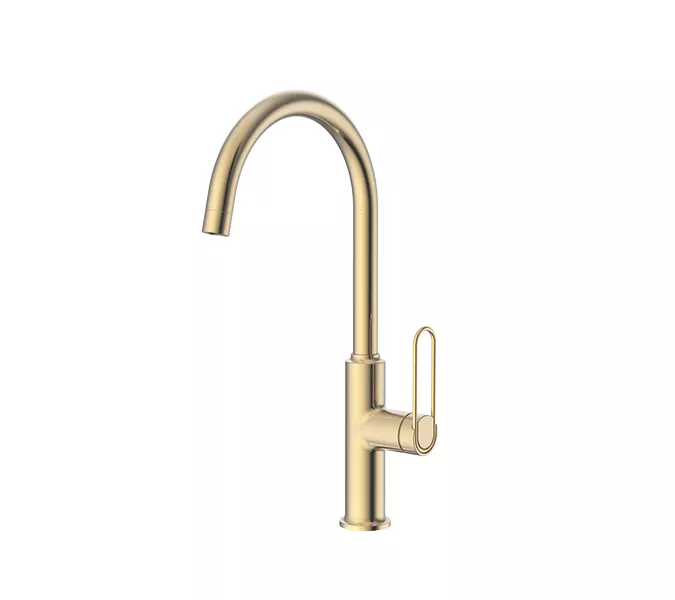 Смеситель для кухни ACWEN  JL-12111MH золото, изображение 2