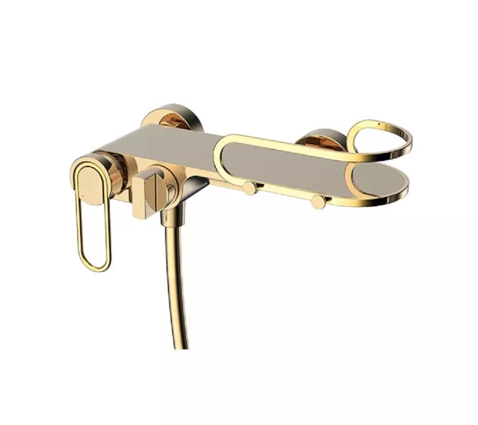 Душевая стойка ACWEN 17111MH золото, Выбрать цвет: Золото матовое, изображение 8