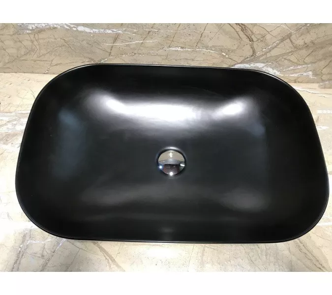 Раковина накладная прямоугольная CeramaLux  NC 78106MB, изображение 4