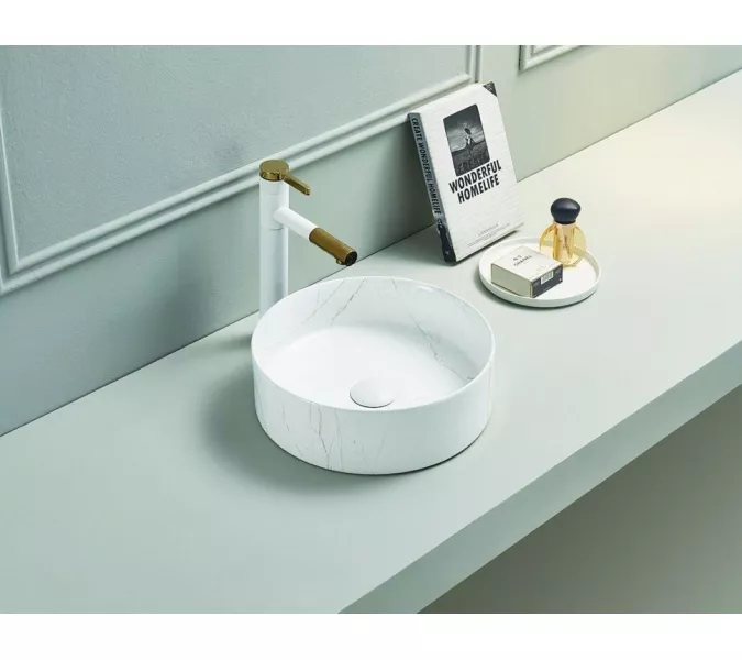 Раковина для ванной Ceramalux С1112, изображение 2