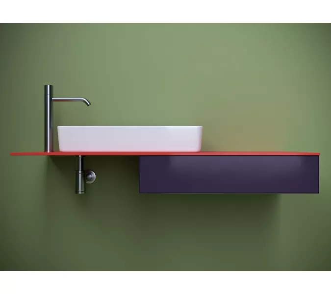 Ceramica Nova Раковина накладная со смещенным сливом, с возможностью установки на столешницу под стиральную машину, 620*340*110, цвет белый, изображение 6