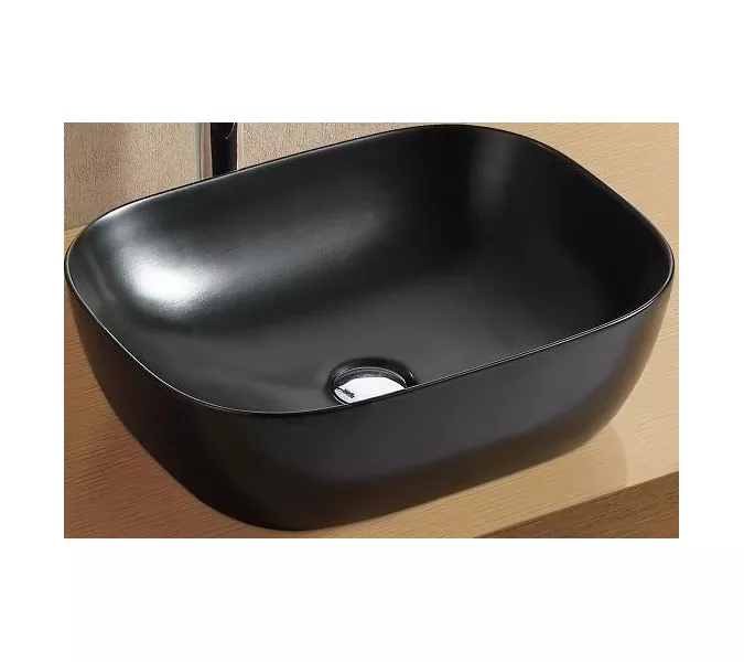 Раковина накладная прямоугольная CeramaLux  NC 78106MB, изображение 3