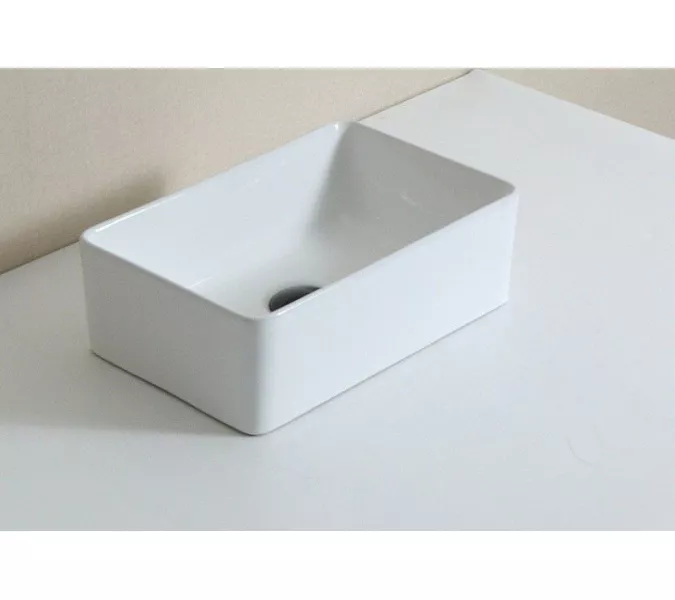 Раковина Ceramalux 6230, Выбрать цвет: Белый, изображение 2