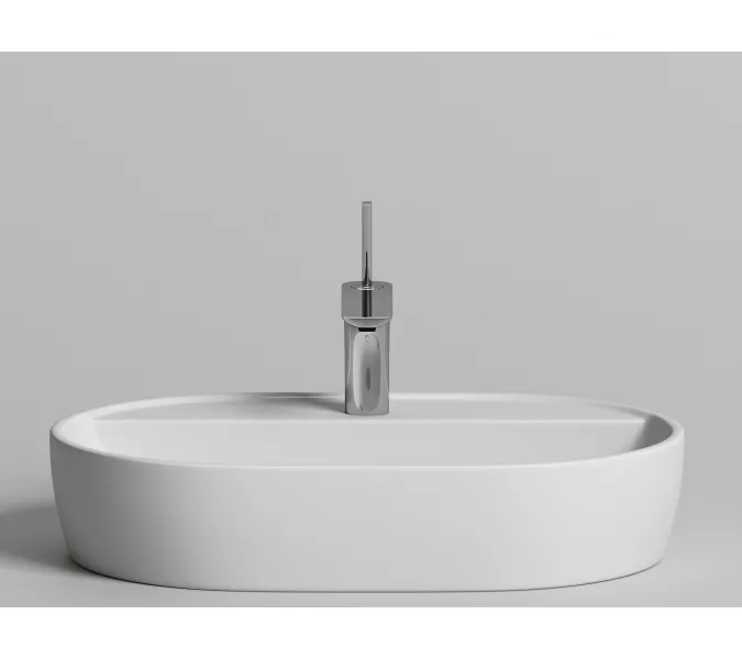 Умывальник Ceramica Nova накладной Element 600*400*125мм, с плоскостью под смеситель, Ширина , в см: 60, изображение 3