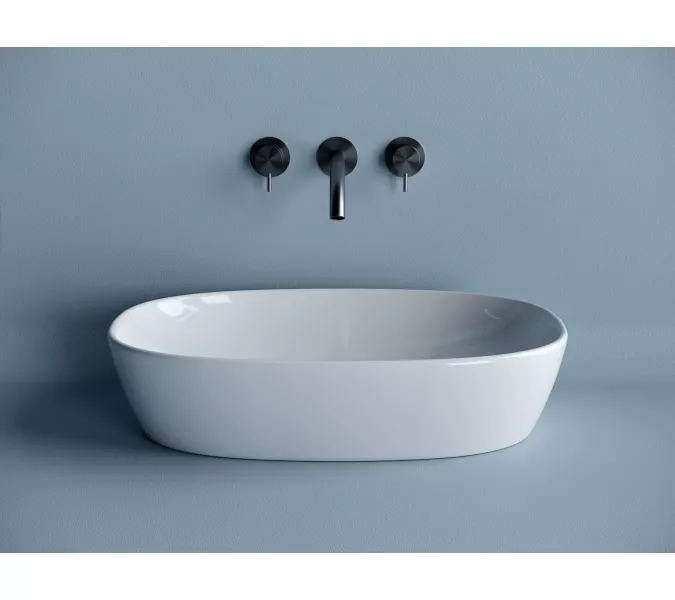 Ceramica Nova Умывальник чаша накладная овальная Element 600*380*140мм, изображение 2