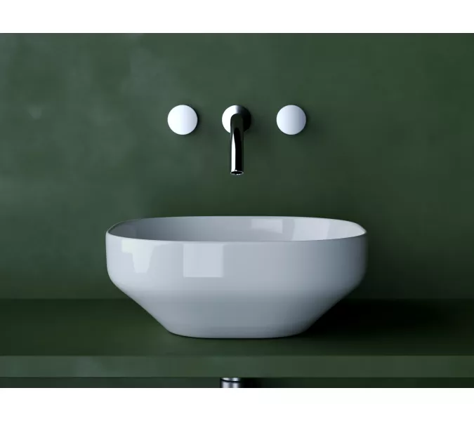 Ceramica Nova Умывальник чаша накладная квадратная Element 380*380*150мм, Ширина , в см: 38, изображение 2